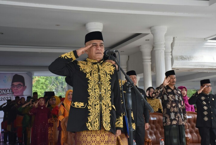 Sekretaris Daerah Kota Langsa Pimpin Upacara Peringatan Hari Pendidikan ...